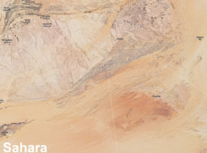 Sahara - osídlování
